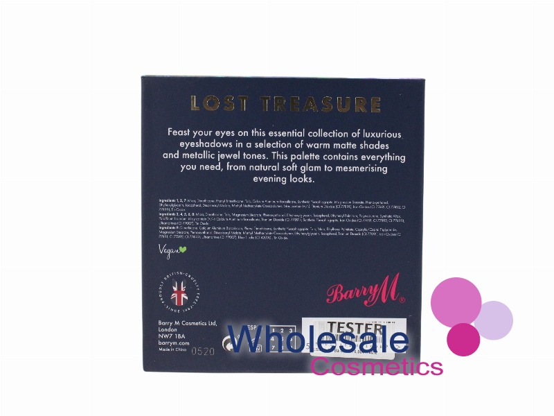 7 x Barry M Lost Treasure Eyeshadow Palette